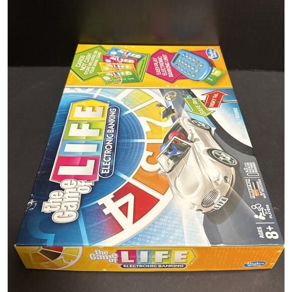 The Game of Life Electronic Banking Board Game 100% Complete Tested Hasbro 2014 - Picture 12 of 14